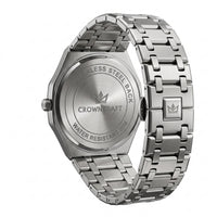 CrownCraft OCTANE quartz watch back view and caseback