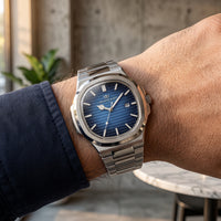FATHOM side profile - CrownCraft quartz diver watch