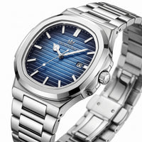 FATHOM on wrist - CrownCraft quartz diver watch