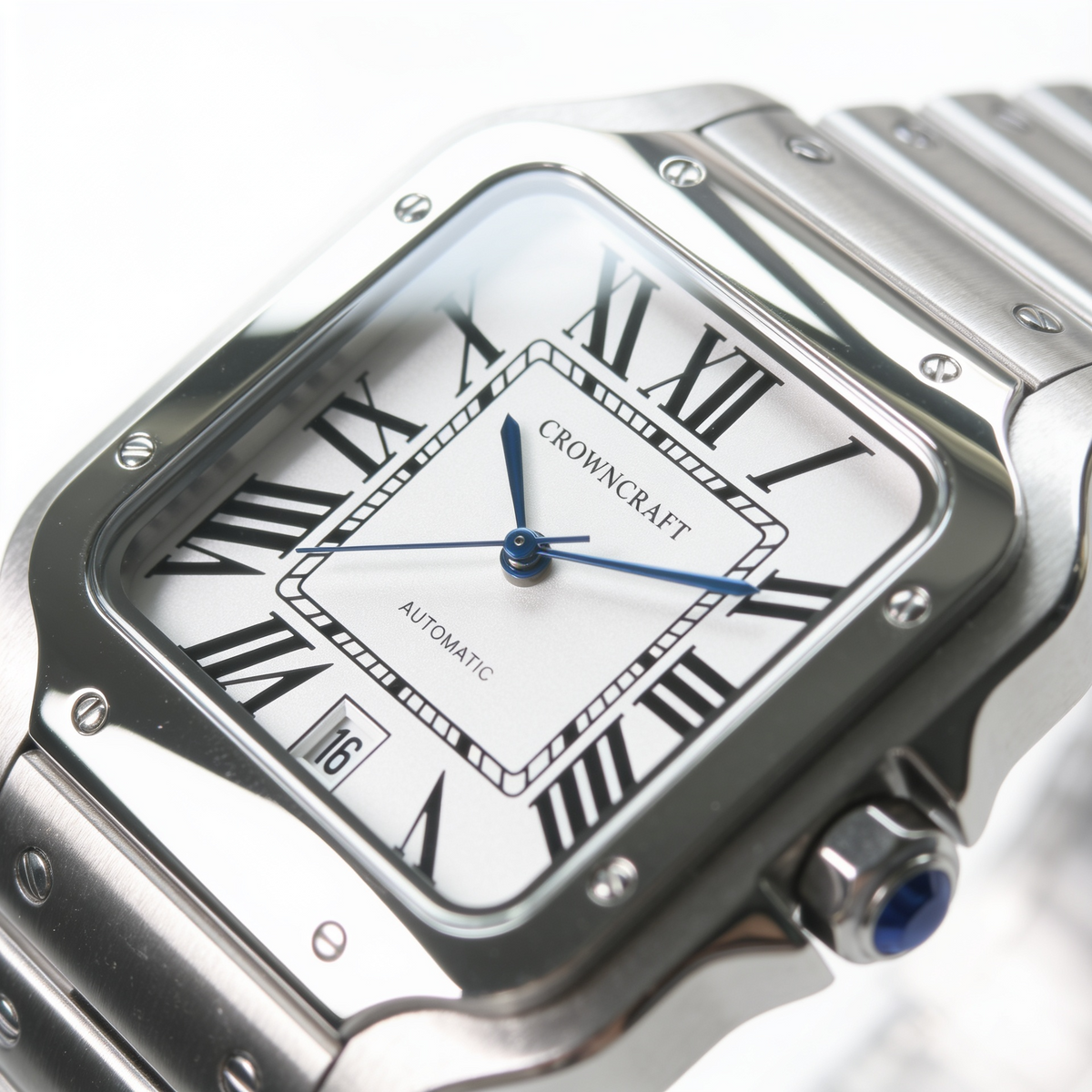 CrownCraft BELMONT dial macro angle