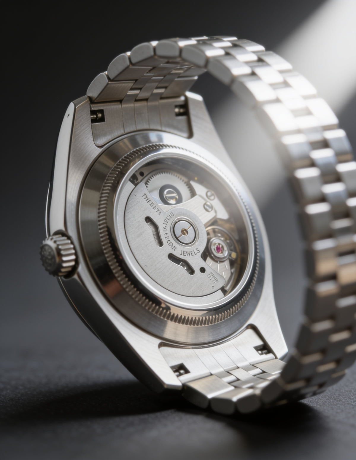 CrownCraft CENTRE COURT caseback movement